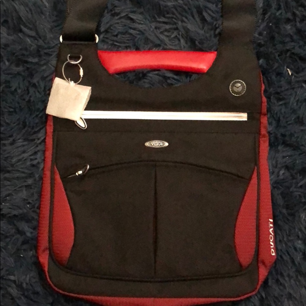 Tumi + Ducati Prime small messenger bag